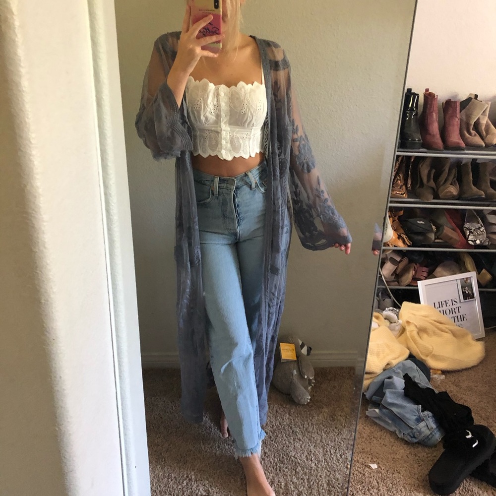 Honey Punch Lace Kimono